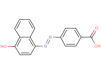 4-[2-(4-Oxonaphthalen-1-ylidene)hydrazinyl]benzoic acid Structure,21184-58-7Structure