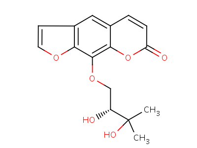 Heraclenol Structure,31575-93-6Structure