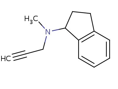 N-methyl-n-2-propynyl-1-indanamine Structure,32033-21-9Structure