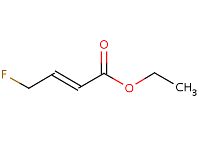 4-氟巴豆酸乙酯結(jié)構(gòu)式,371-24-4結(jié)構(gòu)式