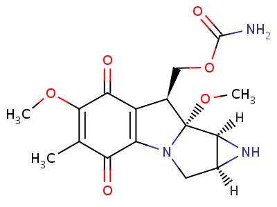 Mitomycin a Structure,4055-39-4Structure