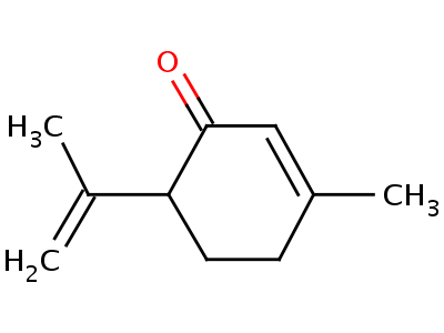 2-Cyclohexen-1-one,3-methyl-6-(1-methylethenyl)- Structure,529-01-1Structure