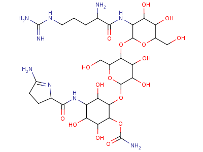 Antibiotic bm 123a Structure,52932-62-4Structure