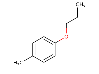 1-Methyl-4-propoxybenzene Structure,5349-18-8Structure