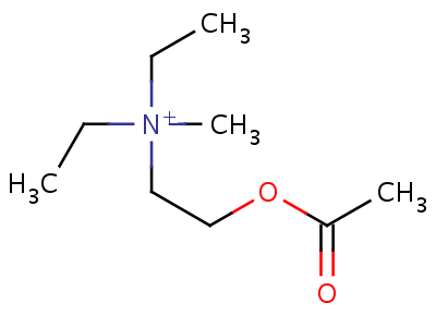 Acetyldiethylcholine Structure,54378-00-6Structure