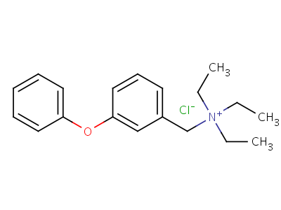 3-Phenoxybenzyltriethylammonium Structure,56562-66-4Structure