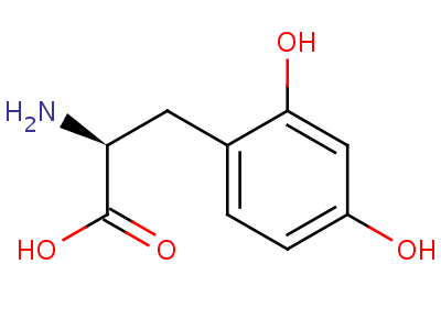 2-Amino-3-(2,4-dihydroxyphenyl)propanoicacid Structure,582-34-3Structure