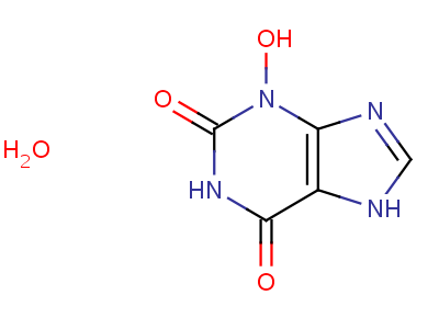 N-hydroxyxanthine Structure,64038-49-9Structure