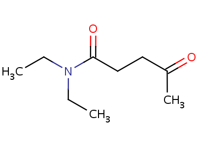 Pentanamide,n,n-diethyl-4-oxo- Structure,6946-94-7Structure