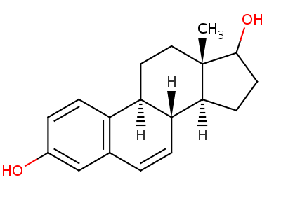 Estra-1,3,5(10),6-tetraene-3,17-diol Structure,7291-41-0Structure