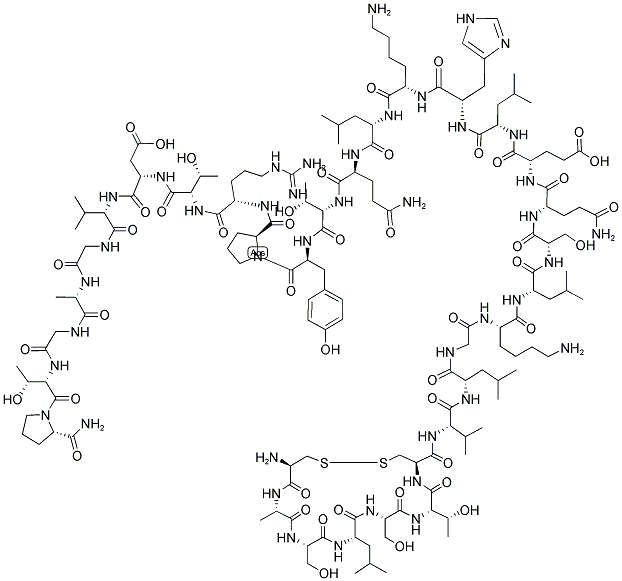 Calcitonin (chicken) Structure,100016-62-4Structure