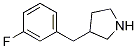 3-[(3-Fluorophenyl)methyl]pyrrolidine Structure,1000198-80-0Structure