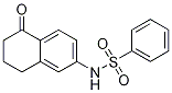 N-(5-oxo-5,6,7,8-tetrahydronaphthalen-2-yl)benzenesulfonamide Structure,1000300-06-0Structure