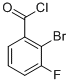 2-Bromo-3-fluorobenzoyl chloride Structure,1000339-91-2Structure