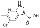 5-Chloro-6-methyl-7-azaindole-3-carboxylic acid Structure,1000340-12-4Structure