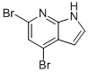 4,6-Dibromo-7-azaindole Structure,1000340-66-8Structure