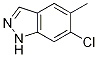 6-Chloro-5-methyl-1h-indazole Structure,1000341-02-5Structure