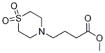 4-Thiomorpholinebutanoic acid methyl ester 1,1-dioxide Structure,1000342-02-8Structure