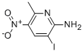 2-Amino-3-iodo-5-nitro-6-methylpyridine Structure,1000343-76-9Structure