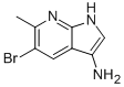 3-Amino-5-bromo-6-methyl-7-azaindole Structure,1000343-87-2Structure