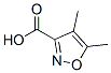 4,5-Dimethyl-isoxazole-3-carboxylic acid Structure,100047-61-8Structure