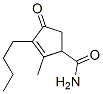 2-Cyclopentene-1-carboxamide, 3-butyl-2-methyl-4-oxo- Structure,100054-95-3Structure