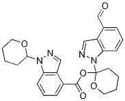 1-(Tetrahydro-pyran-2-yl)-1h-indazole-4-carboxylic acid Structure,1000576-23-7Structure