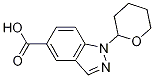 1-(Tetrahydro-pyran-2-yl)-1h-indazole-5-carboxylic acid Structure,1000576-28-2Structure