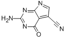 2-Amino-4-oxo-4h-pyrrolo[2,3-d]pyrimidine-5-carbonitrile Structure,1000576-55-5Structure