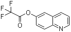 喹啉-6-基 2,2,2-三氟乙酸酯結(jié)構(gòu)式_1000775-18-7結(jié)構(gòu)式