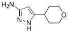 5-(Tetrahydro-2h-pyran-4-yl)-1h-pyrazol-3-amine Structure,1000896-69-4Structure