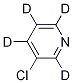 3-Chloropyridine-d4 Structure,1001003-95-7Structure