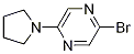 2-Bromo-5-pyrrolidin-1-ylpyrazine Structure,1001050-21-0Structure