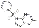 1H-Pyrrolo[2,3-b]pyridine, 5-methyl-1-(phenylsulfonyl)- Structure,1001070-50-3Structure