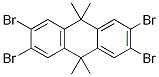 2,3,6,7-Tetrabromo-9,10-dihydro-9,9,10,10-tetramethyl-anthracene Structure,1001080-74-5Structure