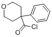 4-Phenyltetrahydropyran-4-carbonyl chloride Structure,100119-45-7Structure