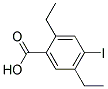 2,5-Diethyl-4-iodo-benzoic acid Structure,100127-56-8Structure