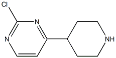 2-Chloro-4-(4-piperidinyl)pyrimidine Structure,1001754-79-5Structure