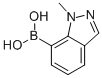 1-Methylindazol-7-boronic acid Structure,1001907-59-0Structure