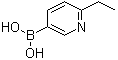 6-Ethylpyridine-3-boronic acid Structure,1001907-69-2Structure