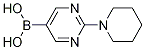 2-Piperidinopyrimidine-5-boronic acid Structure,1002128-86-0Structure