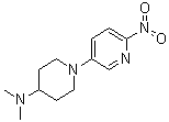 N,n-dimethyl-1-(6-nitro-3-pyridyl)piperidin-4-amine Structure,1002317-12-5Structure