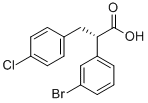 (S)-2-(3-溴苯基)-3-(4-氯苯基)丙酸結構式_1002752-55-7結構式