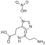 L-鵝肌肽硝酸鹽結(jié)構(gòu)式_10030-52-1結(jié)構(gòu)式