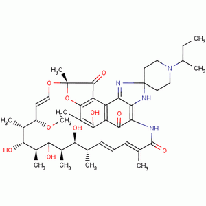 25-Desacetyl rifabutin Structure,100324-63-8Structure