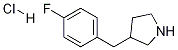 3-[(4-Fluorophenyl)methyl]pyrrolidine hydrochloride Structure,1003561-95-2Structure