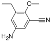 5-Amino-3-ethyl-2-methoxybenzonitrile Structure,1003708-34-6Structure