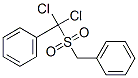 Benzene,[dichloro[(phenylmethyl)sulfonyl]methyl]- Structure,10038-08-1Structure