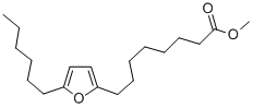 Methyl 8-(5-hexyl-2-furyl)-octanoate Structure,10038-16-1Structure