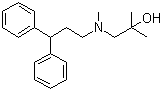 2,N-Dimethyl-N-(3,3-diphenylpropyl)-1-amino-2-propanol Structure,100442-33-9Structure